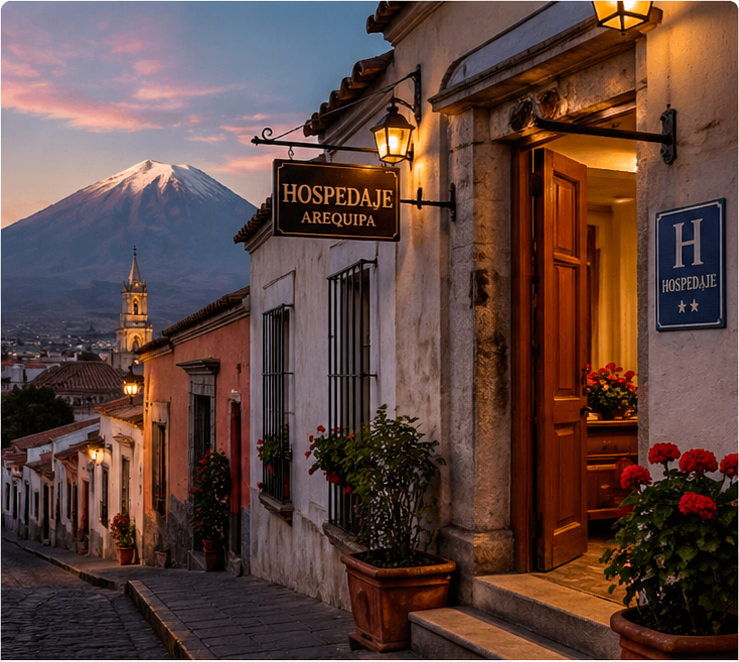 Hoteles baratos en Arequipa